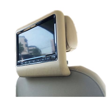 2pcs/slot 9inch car headrest monitor with remote control 800x480-in Car ...