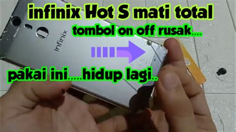 Cara Menghidupkan Hp Infinix Mati Tombol On Off Rusak Mudah YouTube