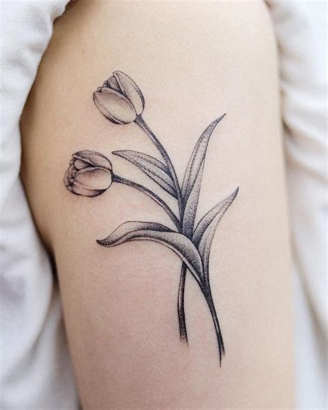 Tulip Tattoo Ideas That Will Grow On You Tattoozz Poppy Flower