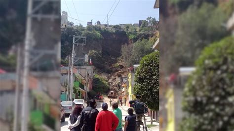 Naucalpan Viven Con Miedo Familias Por Desprendimiento De Piedras