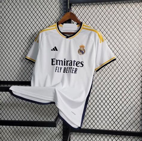 Real Madrid Home Kit 23 24 Men S Fashion Activewear On Carousell