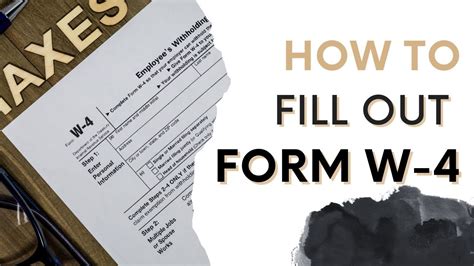 How To Fill Out Form W4 For 2022 Taxtips Incometaxreturn Taxsavings Youtube