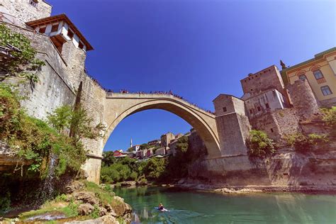 Stari Most Old Bridge Mostar Bosnia And Herzegovina Photograph By