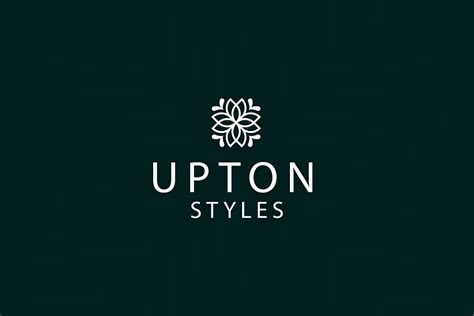 Upton Styles, logo design by John A on Dribbble