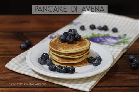 Pancake Con Farina Di Avena Senza Uova