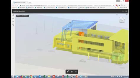 Quick Tips How To Compare Model Versions In Bim 360 Docs Youtube