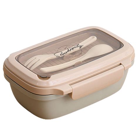 Vnanda Lunch Box With Microwave Safe Feature 1000ml Bento Box Lunch Containers Airtight Seal