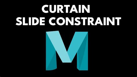 Sliding Curtain Maya Ncloth Youtube