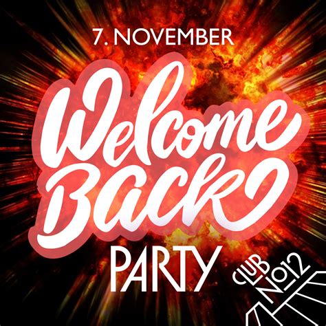 Welcome Back Party