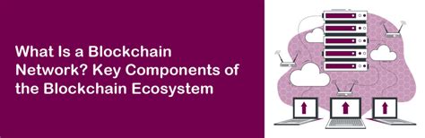 What Is A Blockchain Network Key Components Of The Blockchain Ecosystem