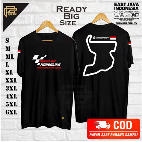 Jual Baju Kaos Moto Gp MANDALIKA Street International Circuit Terbaru