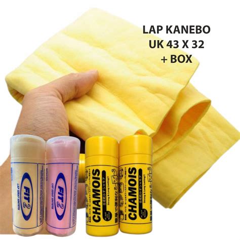 Jual Kanebo Chamois Box Wadah Tebal Ukuran X Besar Kain Lap