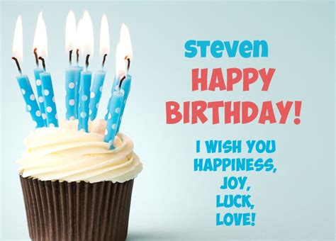 Happy Birthday Steven Pictures Congratulations