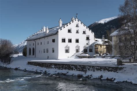 La Punt Chamues Ch Engadin Schweiz