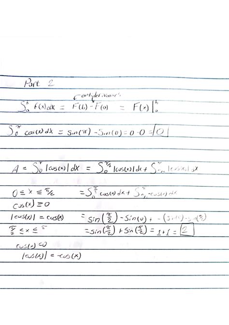 Calc 1 Definite Integrals Mth 1001 Studocu