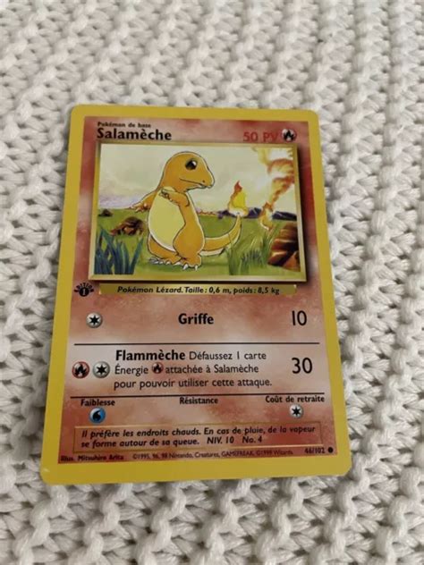 SALAMECHE CARTE POKEMON Edition 1 EUR 5 00 PicClick FR