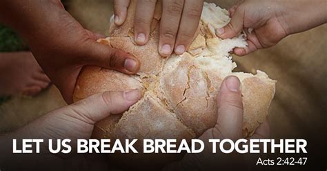 Let Us Break Bread Together Sermons Fumc Hurst Tx