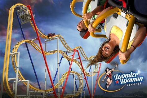 Una Nueva Montaña Rusa llega a Six Flags México Wonder Woman Coaster