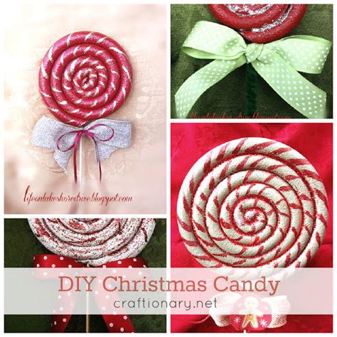 Diy Christmas Candy Lollipops Guest Post Craftionary