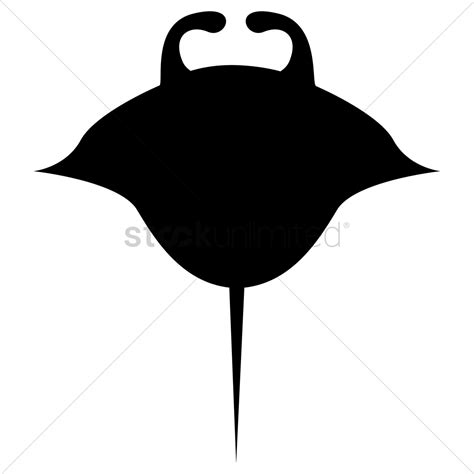 Stingray Silhouette at GetDrawings | Free download