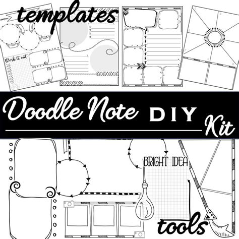 Doodle Notes Template Printable Word Searches