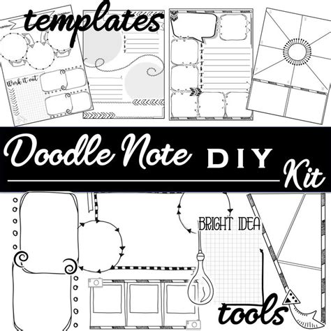 Printable Doodle Notes Template Pdf Printable Templates Free