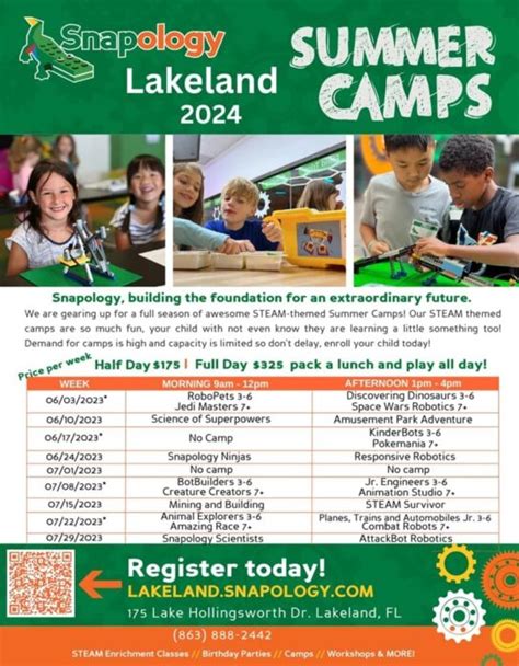 2025 Summer Camp Guide For Lakeland Polk County Lkld Mom