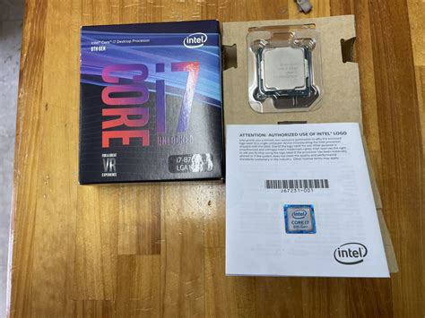 Yahooオークション Intel Cpu Core I7 8700ksr3qr370ghzlga1151