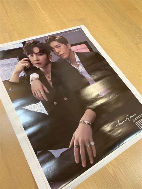 Anson Lo And Edan Lui Poster 興趣及遊戲 收藏品及紀念品 明星周邊 Carousell