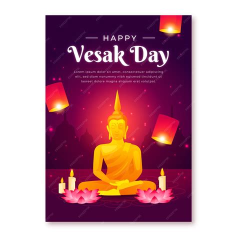 Vesak Card Templates