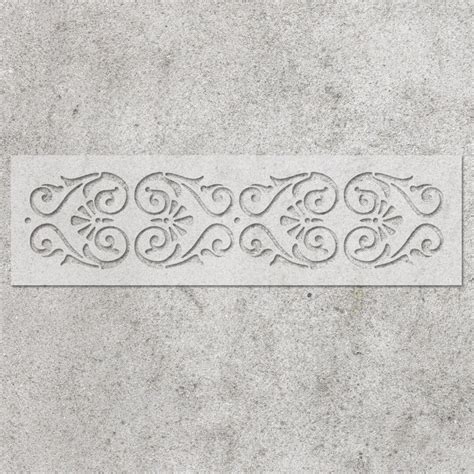 Wall Stencils Border Stencil Pattern Reusable Template for DIY Wall ...