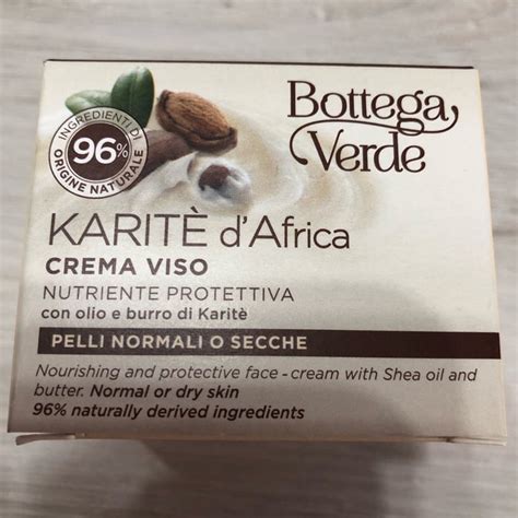 Bottega Verde Crema Viso Karite Dafrica Reviews Abillion