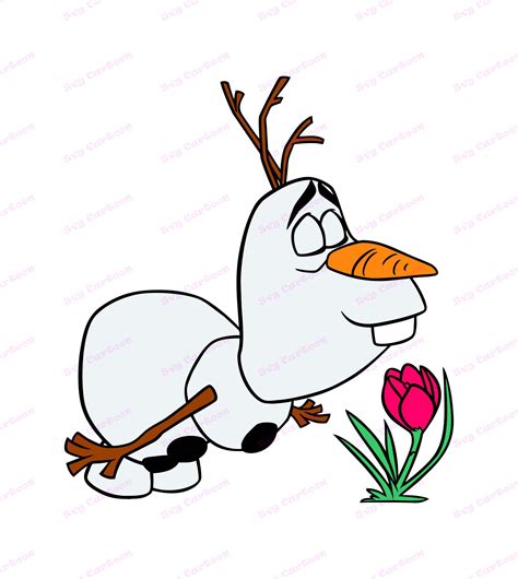 Olaf The Frozen SVG 2 Svg Dxf Cricut Silhouette Cut File Etsy