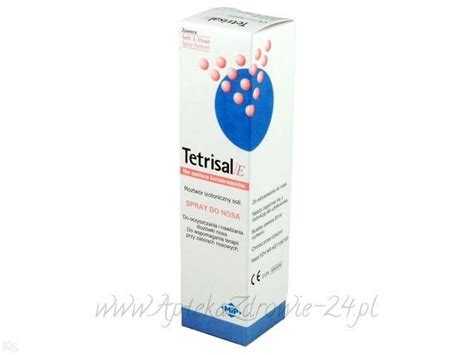 Tetrisal E d nosa spray 20 ml Katar Przeziębienie i grypa ZDROWIE