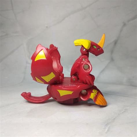 Bakugan Helix Dragonoid Red Pyrus On Carousell