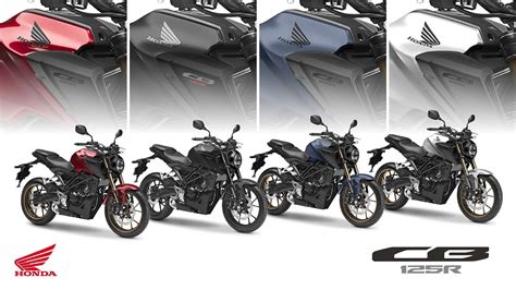 2023 Honda CB125R New Colors TM YouTube