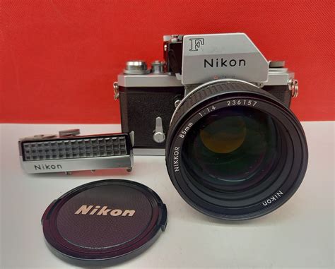 【やや傷や汚れあり】 防湿庫保管品 Nikon F フォトミック ボディ フィルム一眼レフカメラ Nikkor 8514 Ai S レンズ