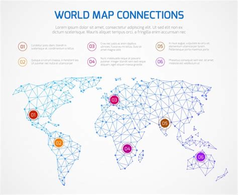 Mapa Del Mundo Plantilla De Infograf A Descargar Vectores Gratis Hot