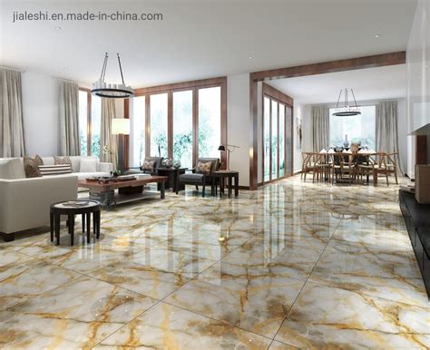 Made In Foshan China High Glossy Ceramic Polished Copy Marble Glazed