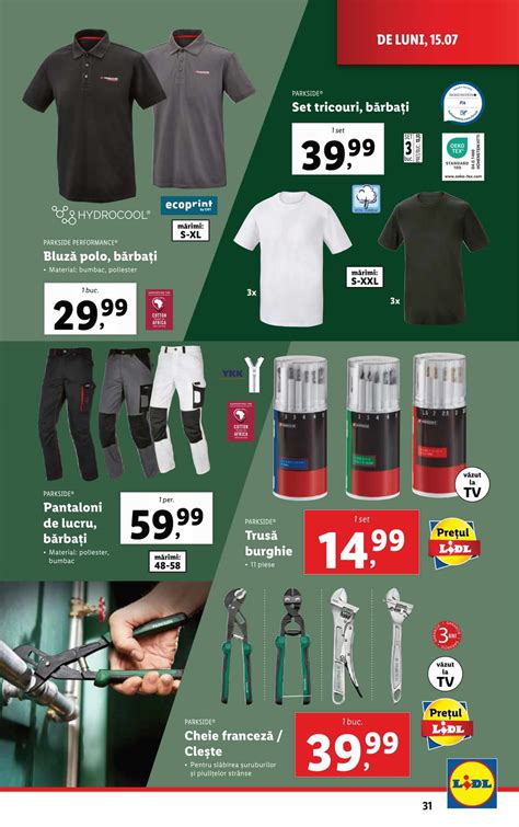 Oferte Lidl Parkside Din Iulie Revista Lidl