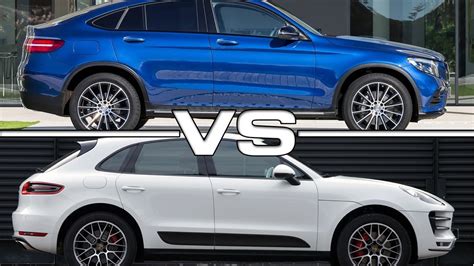 Mercedes Glc Coupe Vs Porsche Macan S Road Test Youtube