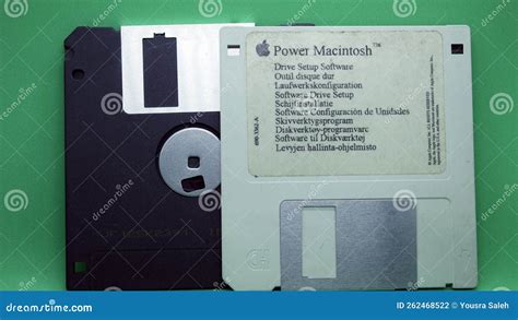 Floppy Disk Power Macintosh Editorial Photography - Image of digital, data: 262468522