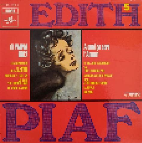 Olympia 1962 A Quoi Ça Sert L amour LP 1978 Re Release von Édith Piaf