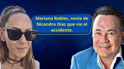 Nicandro D Az Qui N Es Mariana Robles Novia Del Productor Que