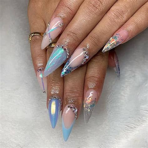 46 Cute Pointy Acrylic Nails That Are Fun To Wear Pointyacrílicnail