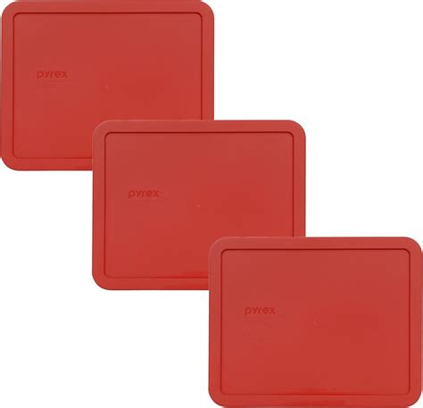 Amazon Pyrex Pc Red Plastic Food Storage Replacement Lid