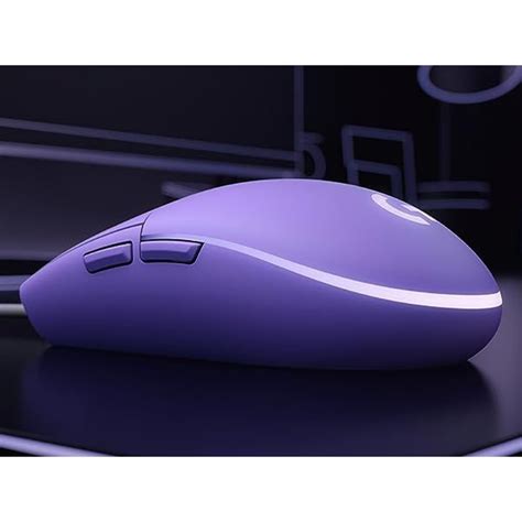 Ripley Mouse Logitech G203 Lightsync Rgb Lila