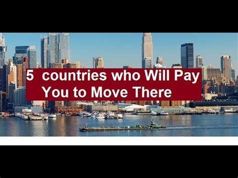 Five Countries Who Will Pay You To Move There La Vie Zine