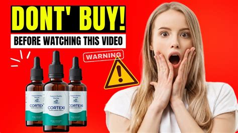 Cortexi Review New Warning Cortexi Supplement