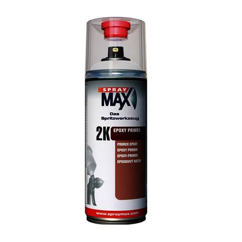 Spraymax 2k Epoxy Alapozó Spray Rozsdagátló 400ml Prof